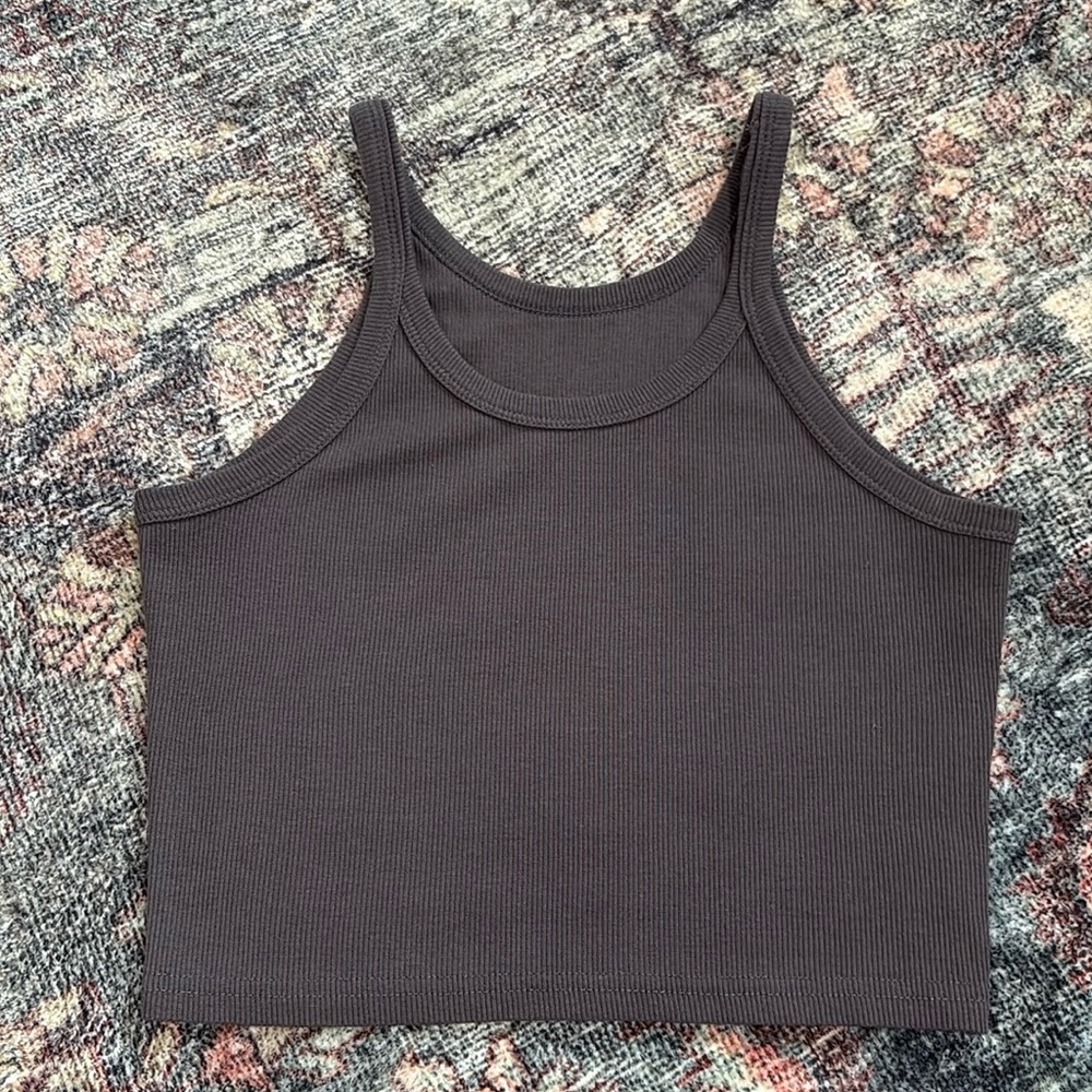 Ribbed Crop Tank | Small